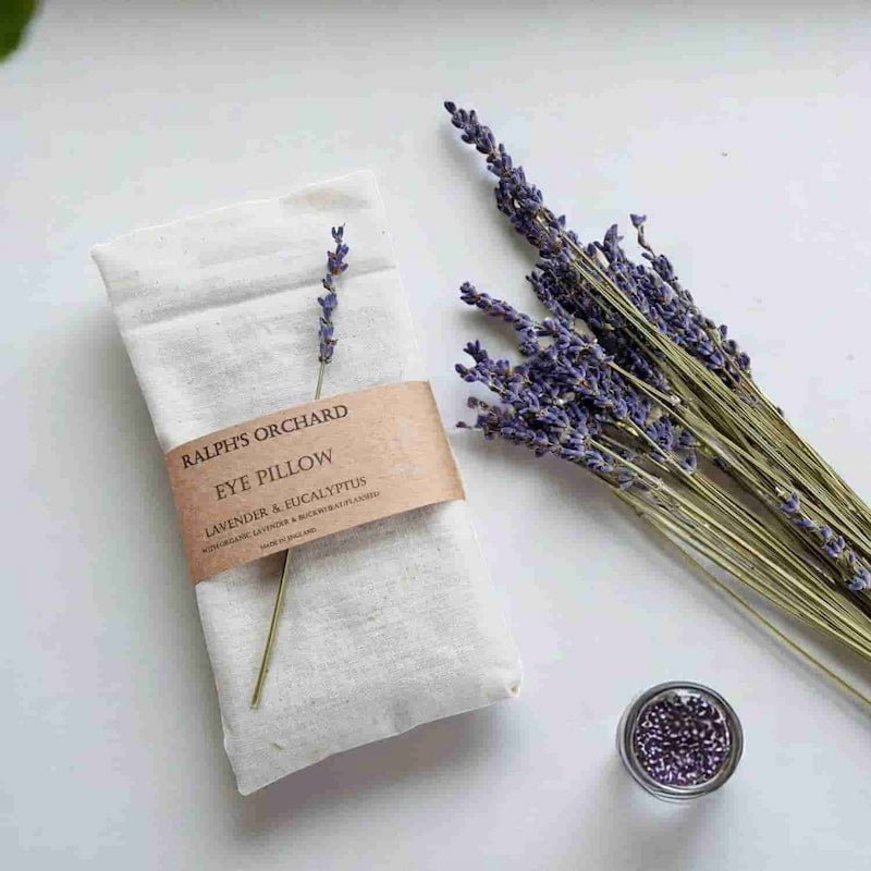 Lavender Eye Pillow – Aromatherapy for Sleep, Yoga & Headache Relief-0