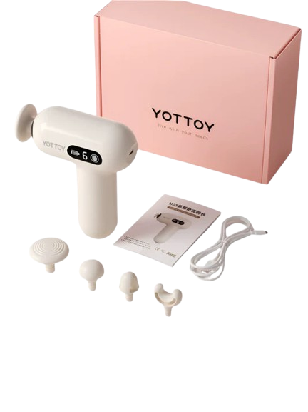 Portable Fascia Massage Gun - 6-Speed