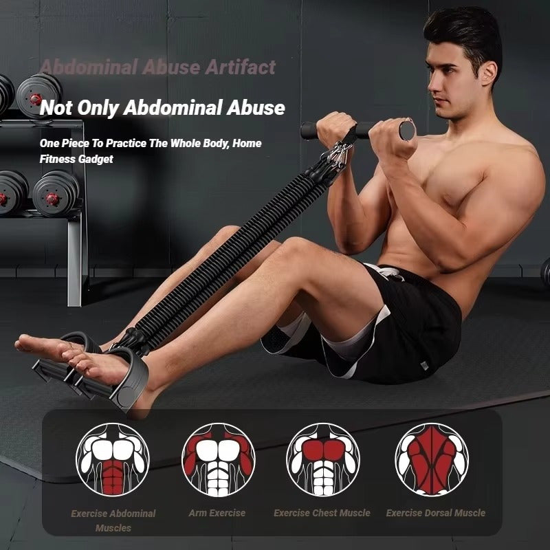 Stackable Tension Bands Abdominal Exercise Tool-1